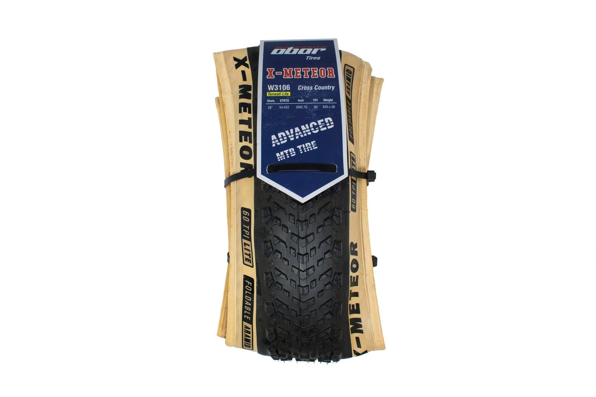 Cubierta MTB 29×2.10 Obor X-meteor Tanwall