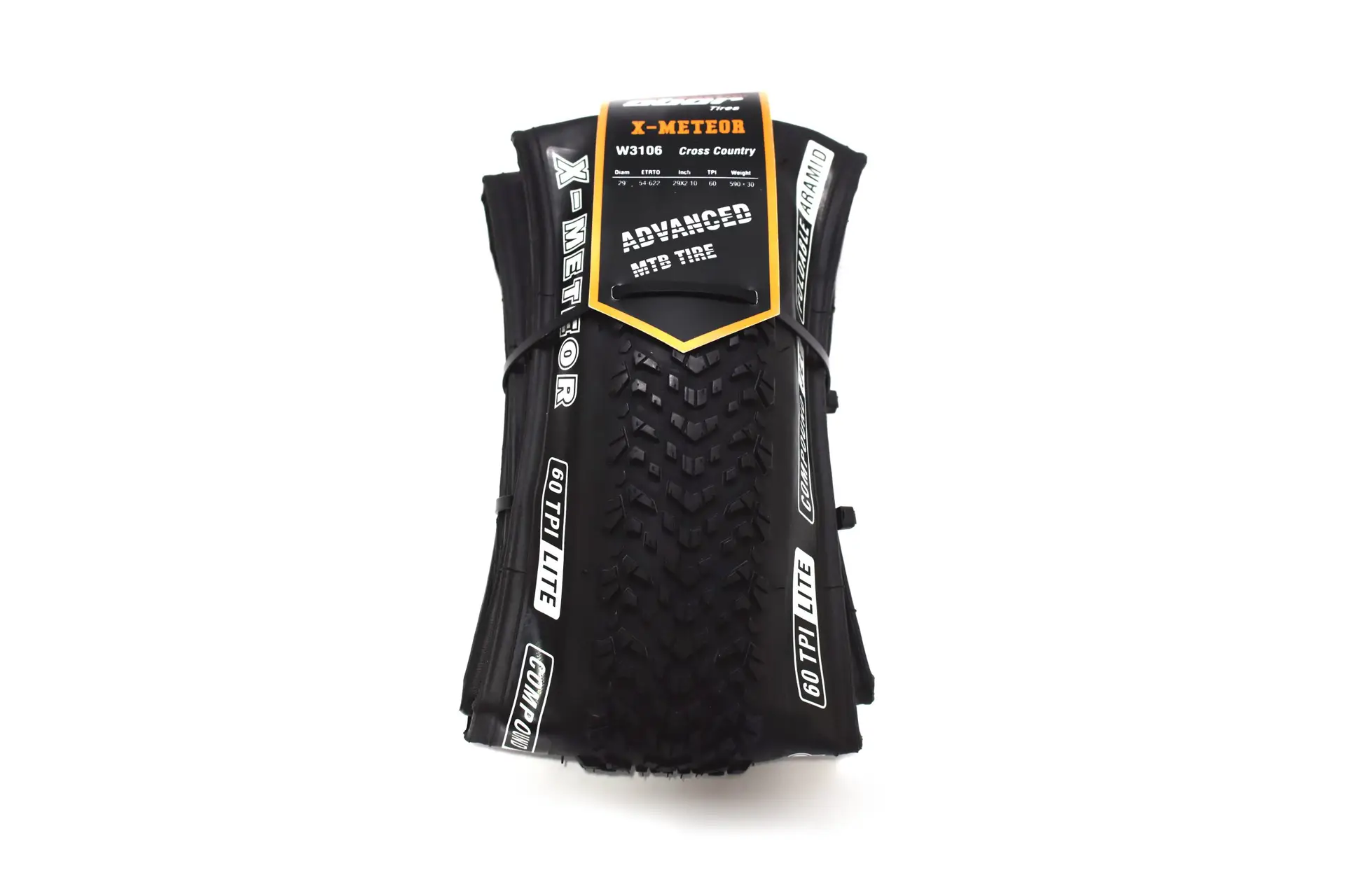 Cubierta 29X2.10 Obor X-Meteor 60 TPI KEVLAR