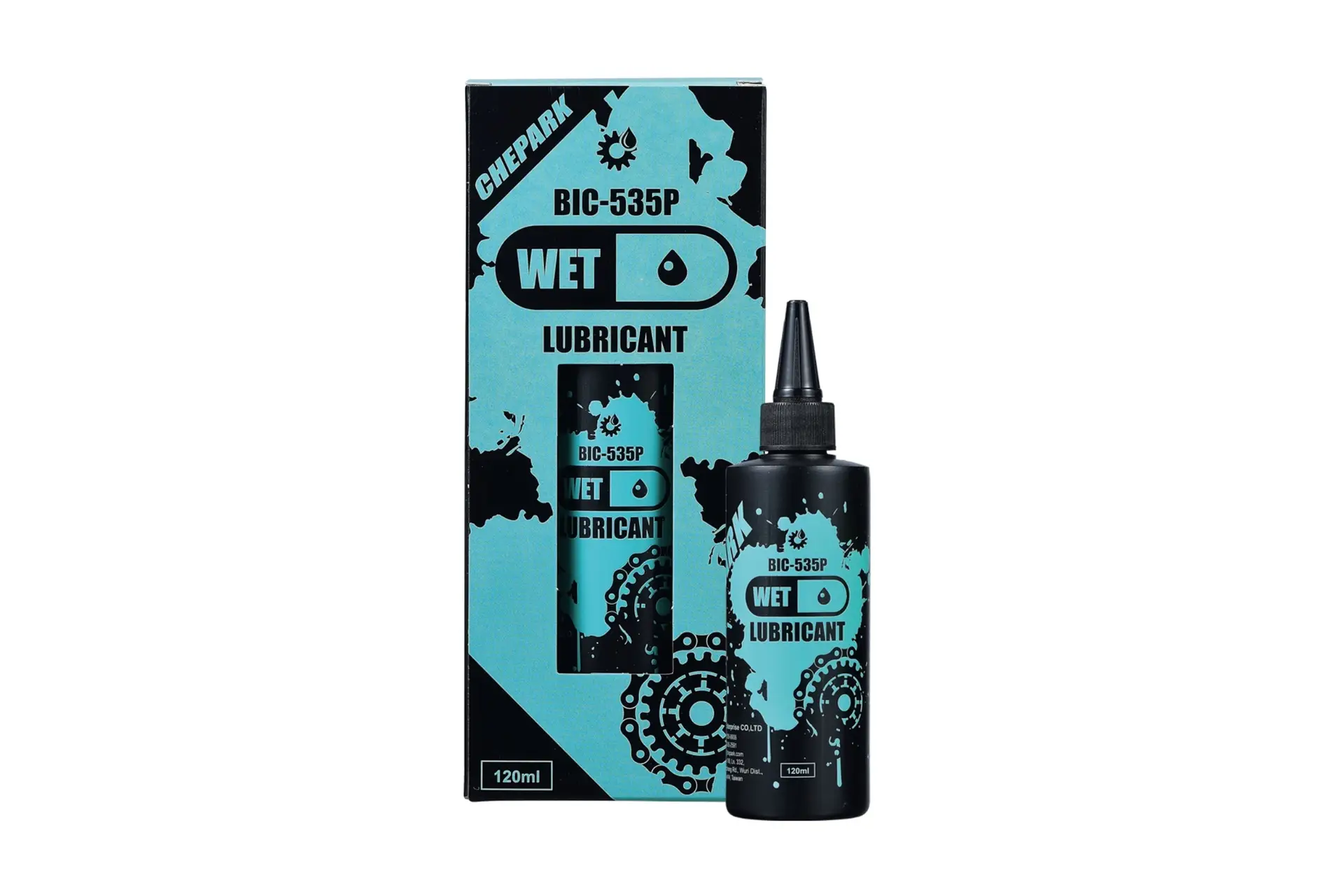 Lubricante para cadena humedo 120ml Chepark