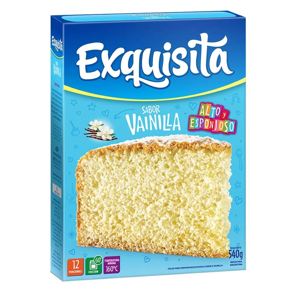 BIZCOCHUELO EXQ ESP VAINILLA 540X
