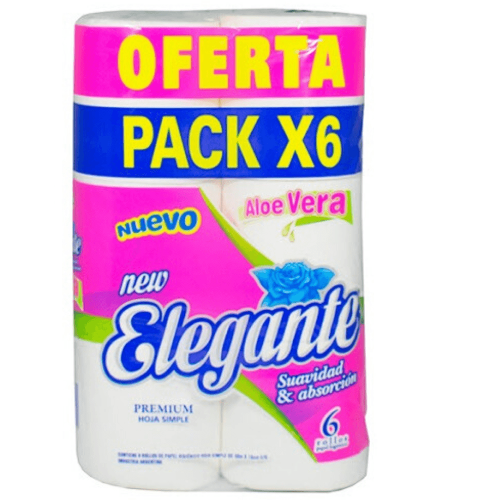 PAPE ELEGANTE H/S ALOE 6X30X