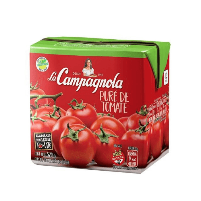 PURE TOMATE LA CAMPAGNOLA 520X