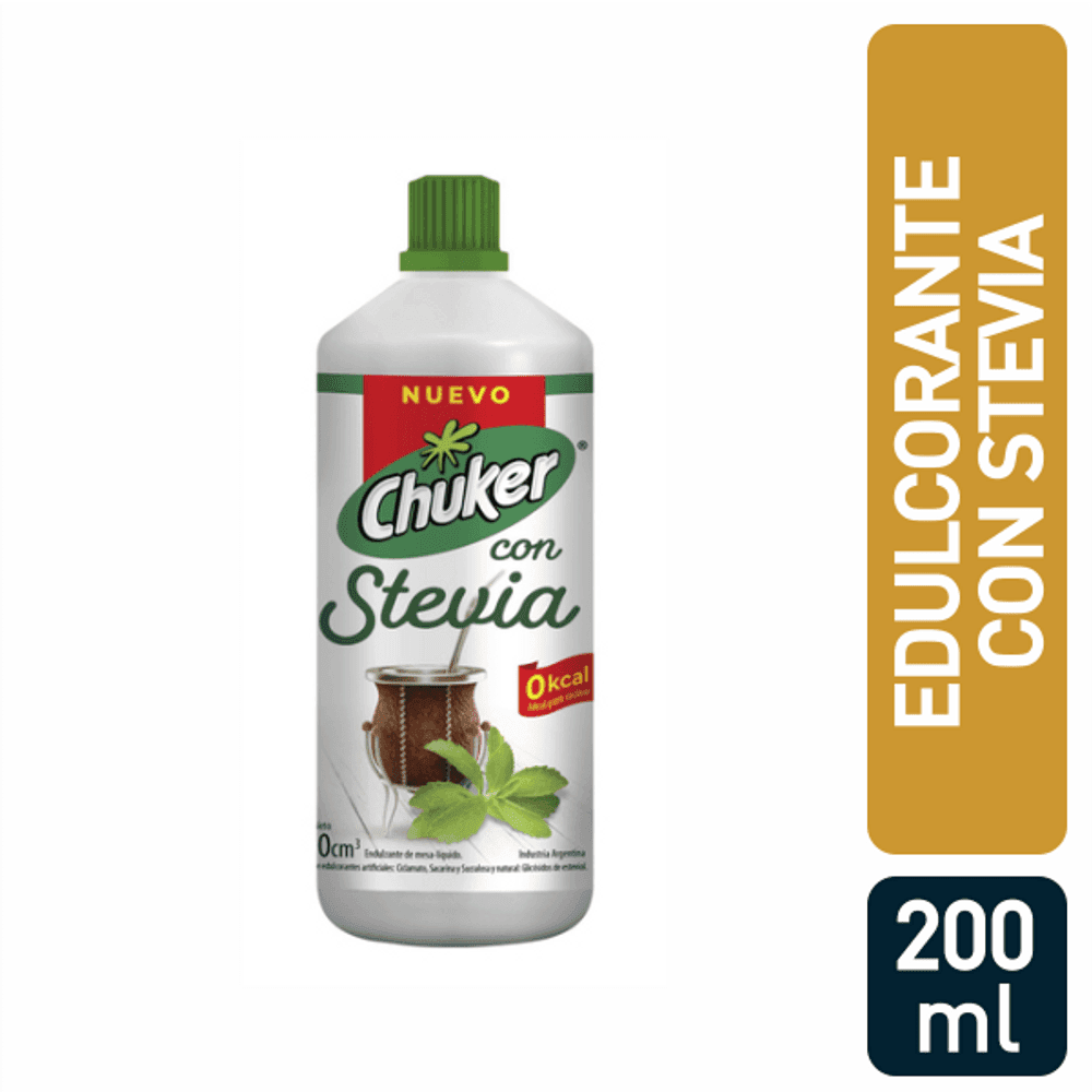 EDUL CHUKER STEVIA LIQ 200X