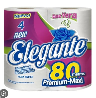 PAPE ELEGANTE H/S BCO PREM ALOE 4X80X