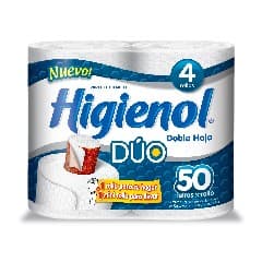 PAPE HIGIENOL RINDE PANAL H/S 4X50X