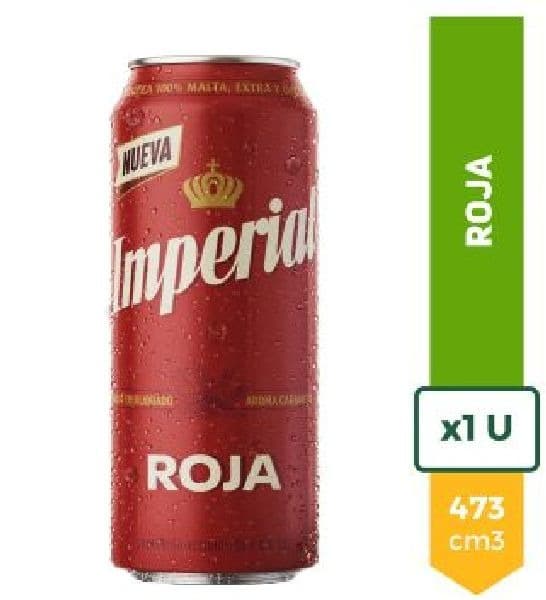 CERVEZA IMPERIAL ROJA LAT 473X