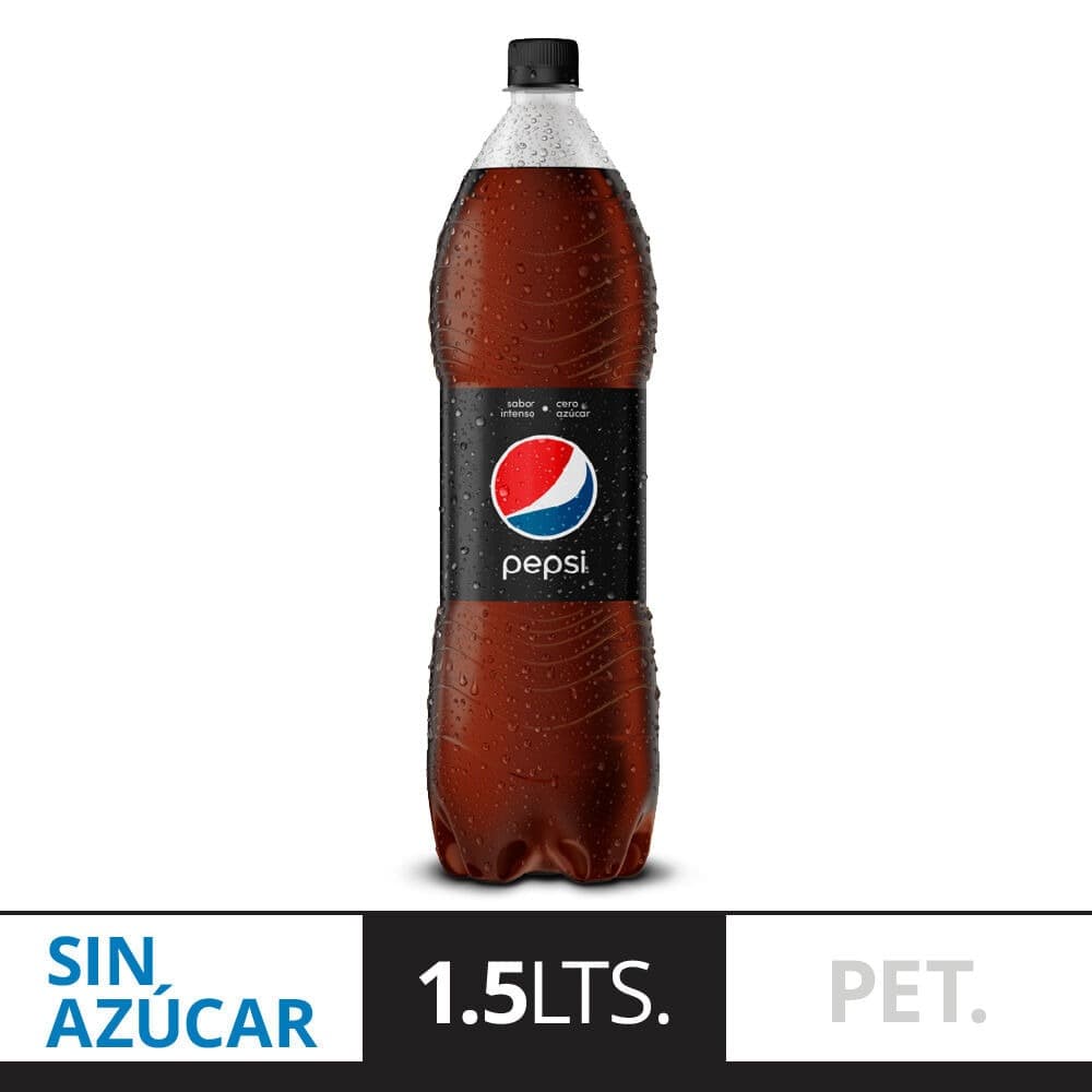 GAS  PEPSI BLACK PET 1.5X