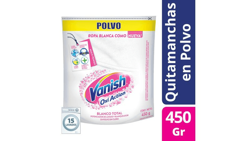 QUIL VANISH POLVO BCO TOT D/P 450X