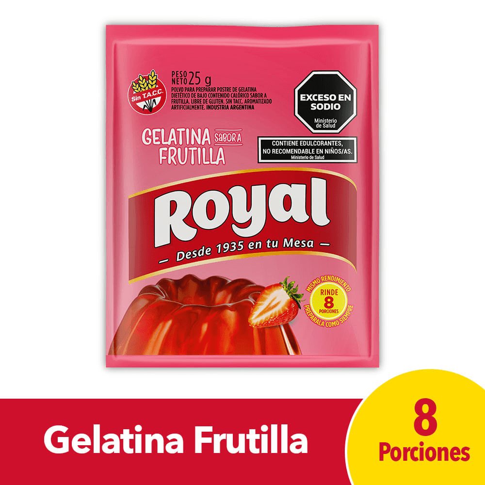 POST GELAT.ROYAL REG FRU 25X
