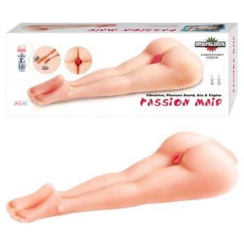 Masturbador con vibrador