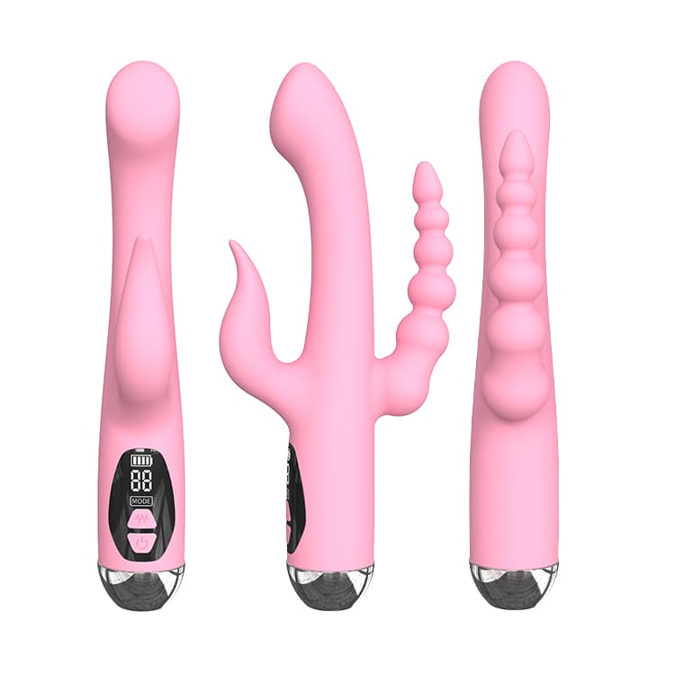 Triple estimulador Luxury Passion Pink Due