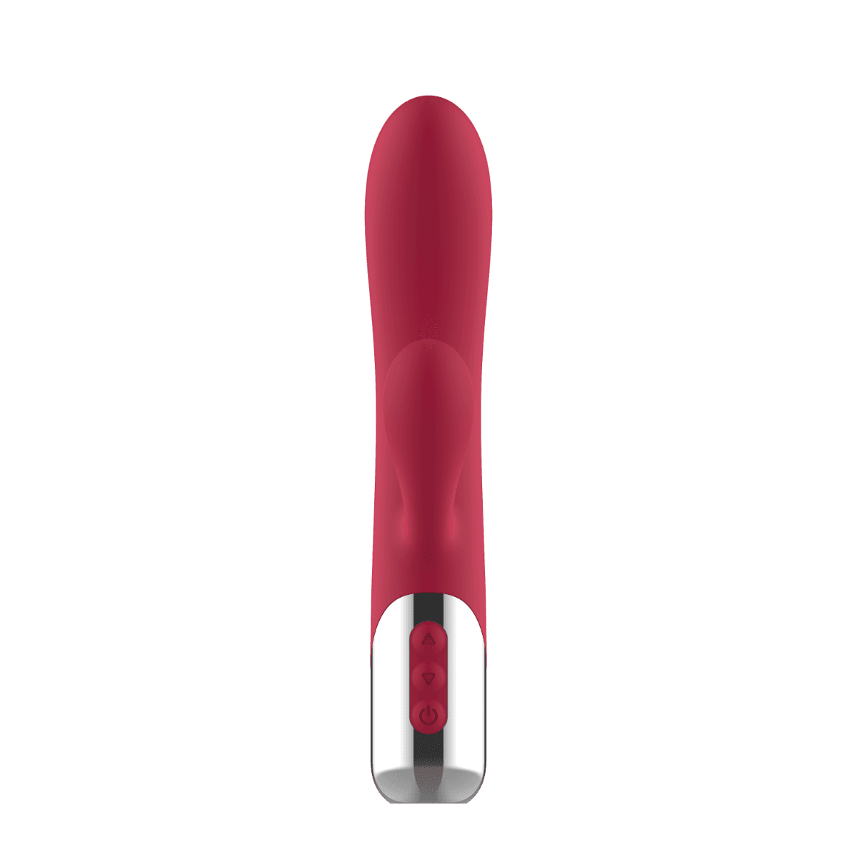 Doble estimulador - Silicone Vibrator With Tapping Rabbit