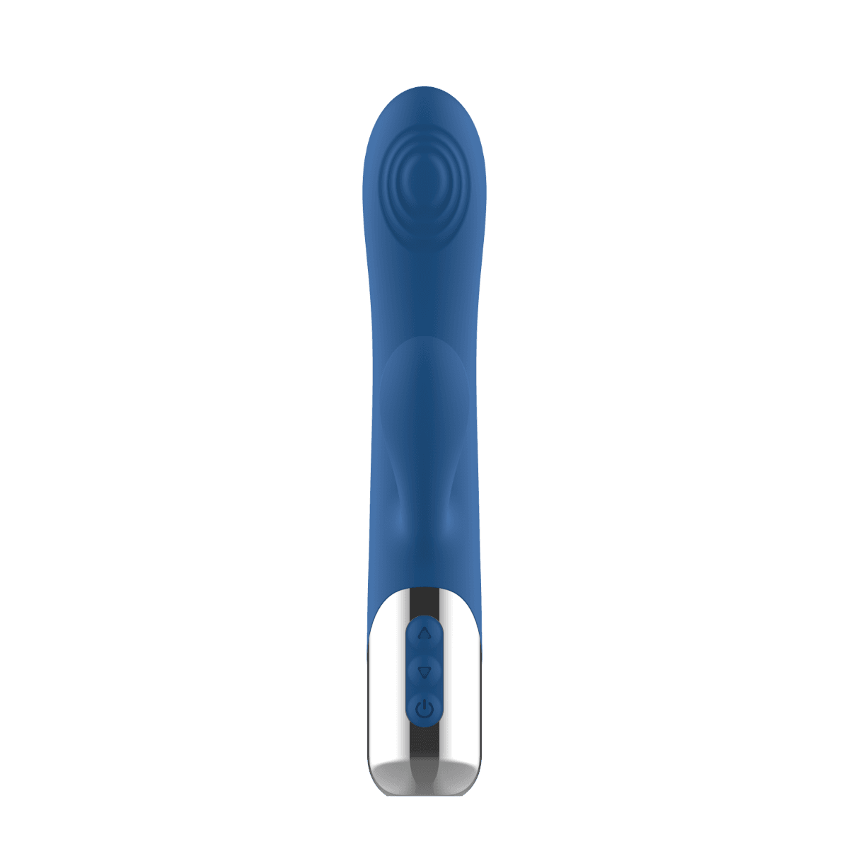Doble estimulador - Silicone Vibrator With Tapping Rabbit and Tapping shaft