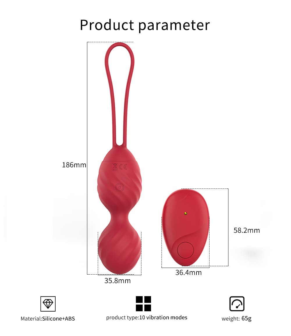 Bolas vaginales one luxury red passion