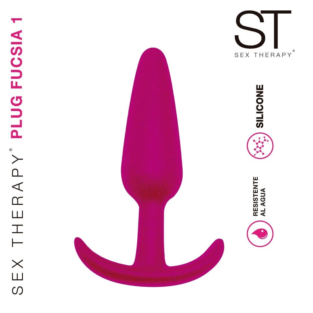 Plug anal fucsia 1
