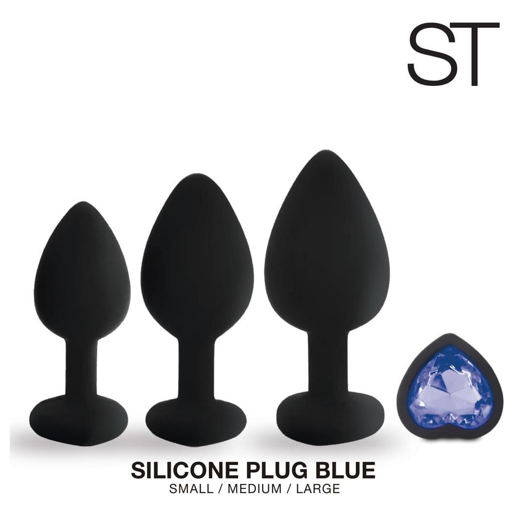 Kit plug anal Blue