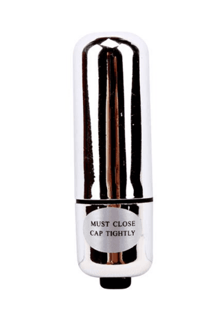 Estimulador de clitoris My first, mini vibrador plateado
