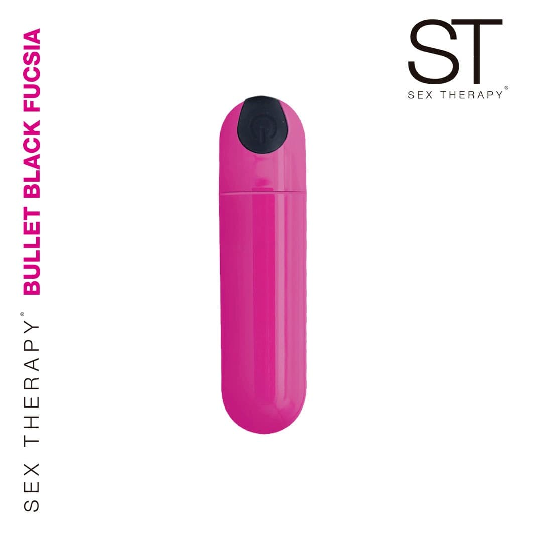 Estimulador de clitoris Bullet black fucsia
