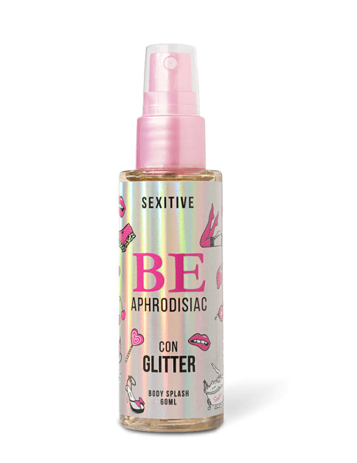 Body Splash Be Aphrodisiac con glitter - 60ml