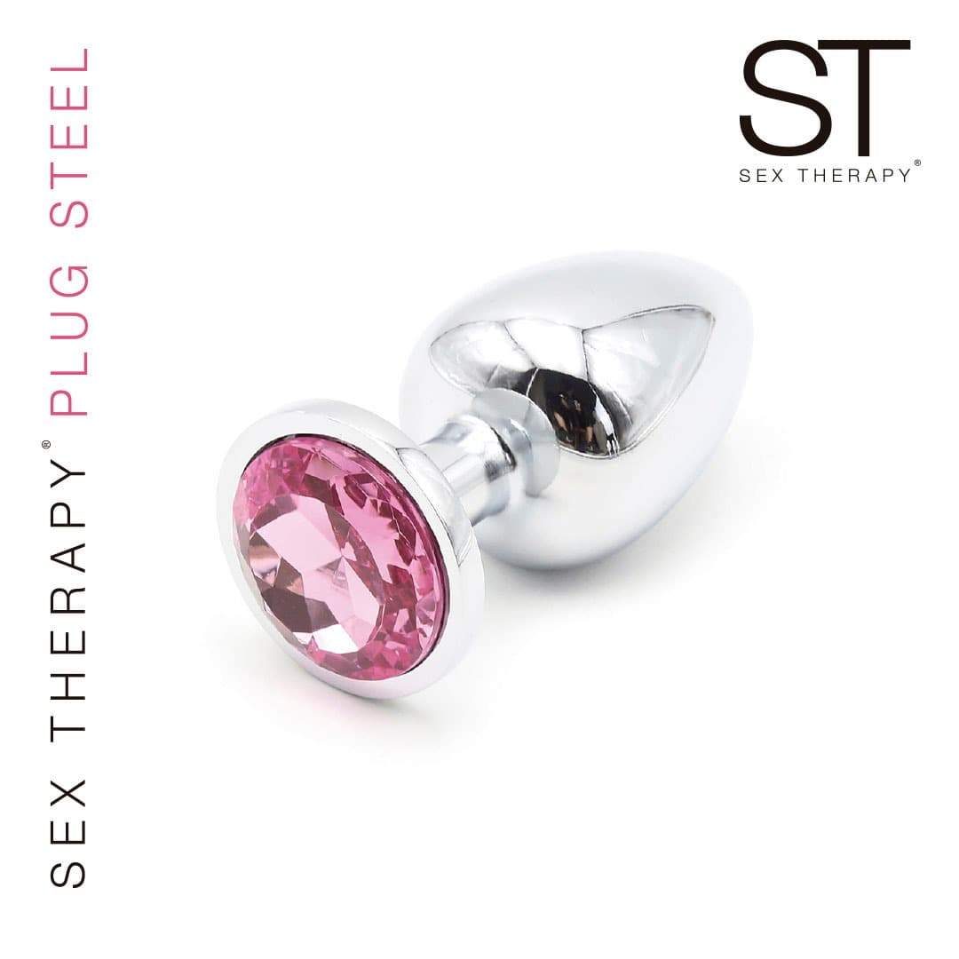 Plug steel pink S