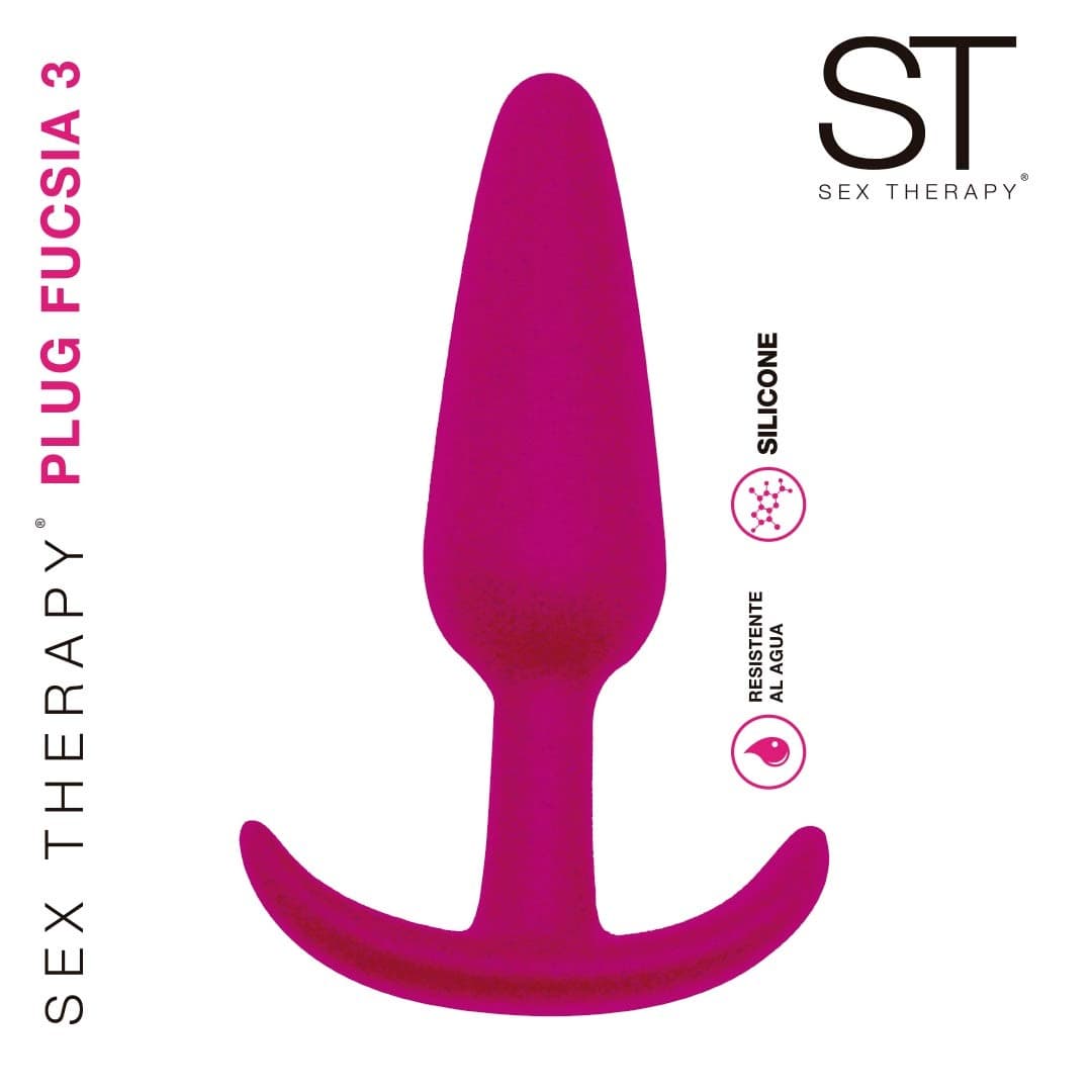 Plug anal fucsia 3