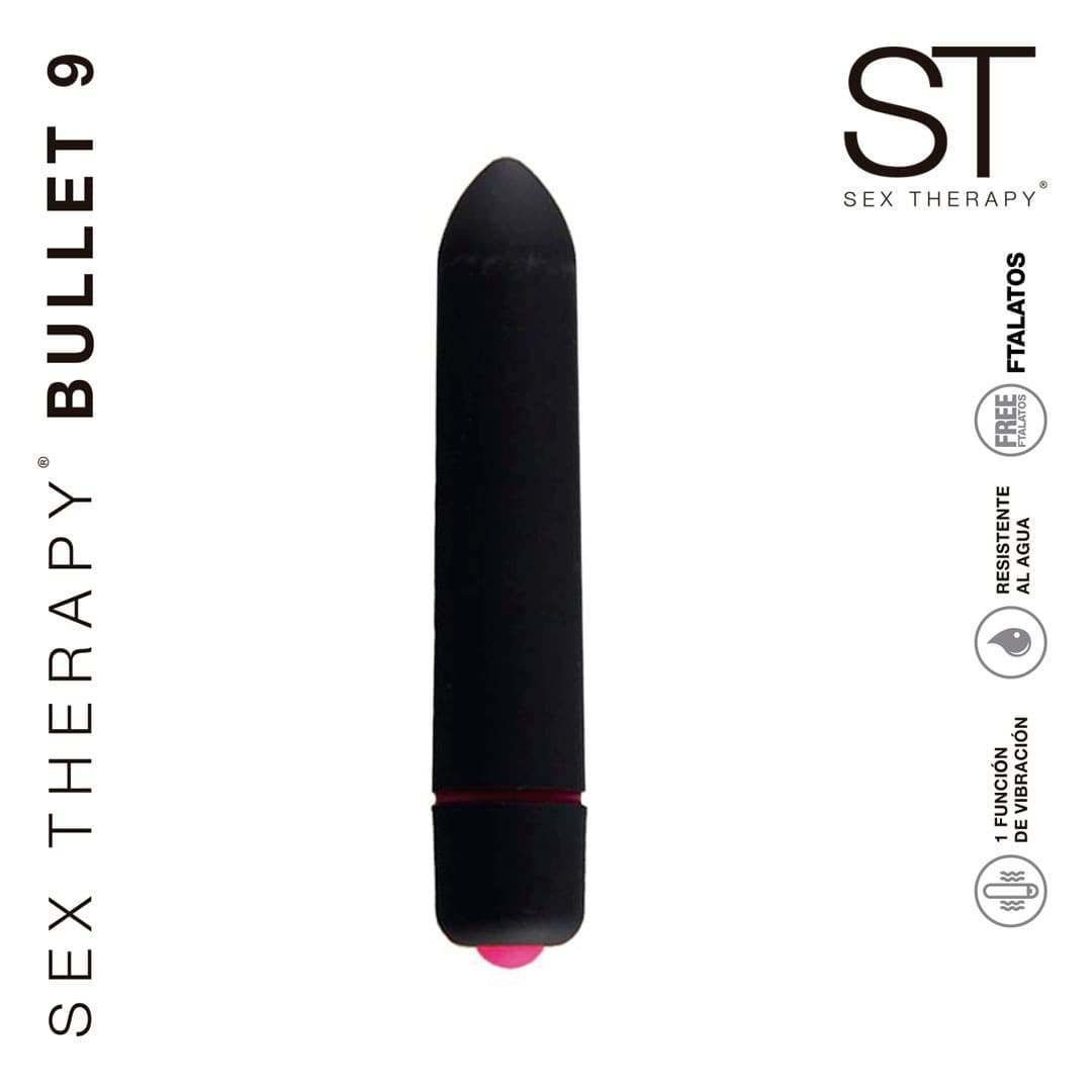 Estimulador de clitoris Bullet 9 - Negro