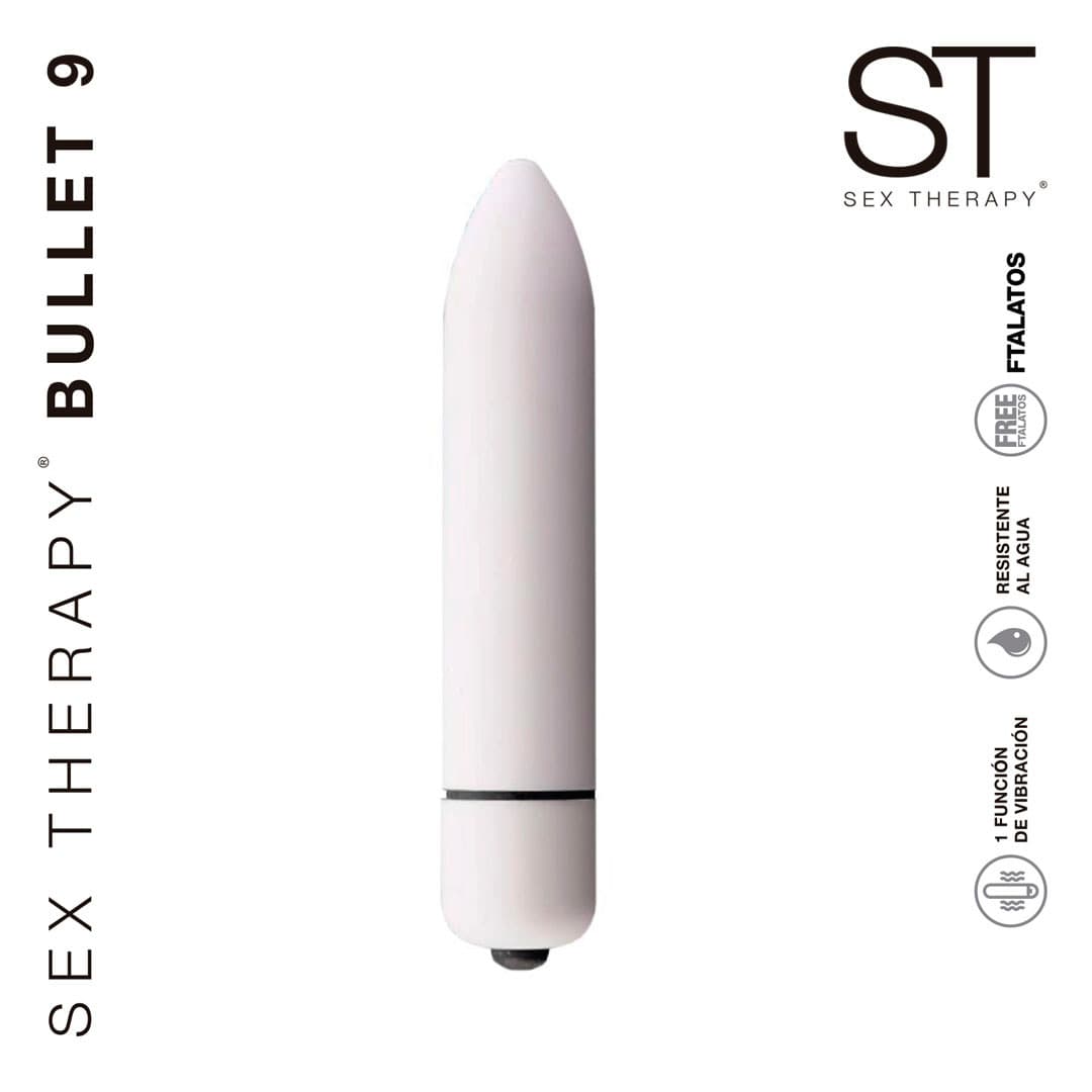 Estimulador de clitoris Bullet 9 - Blanco