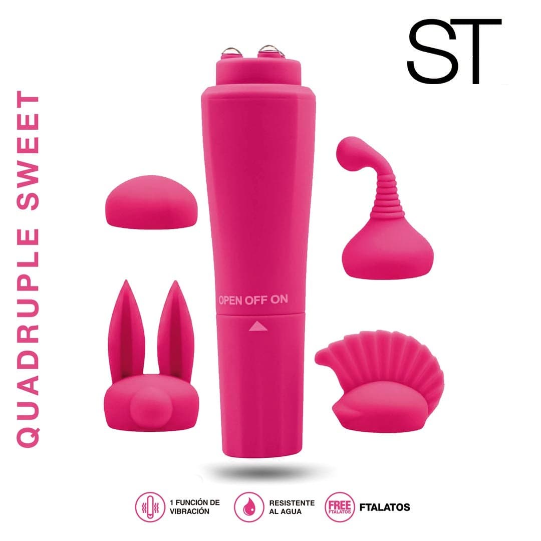 Kit vibrador Rosa Dulce