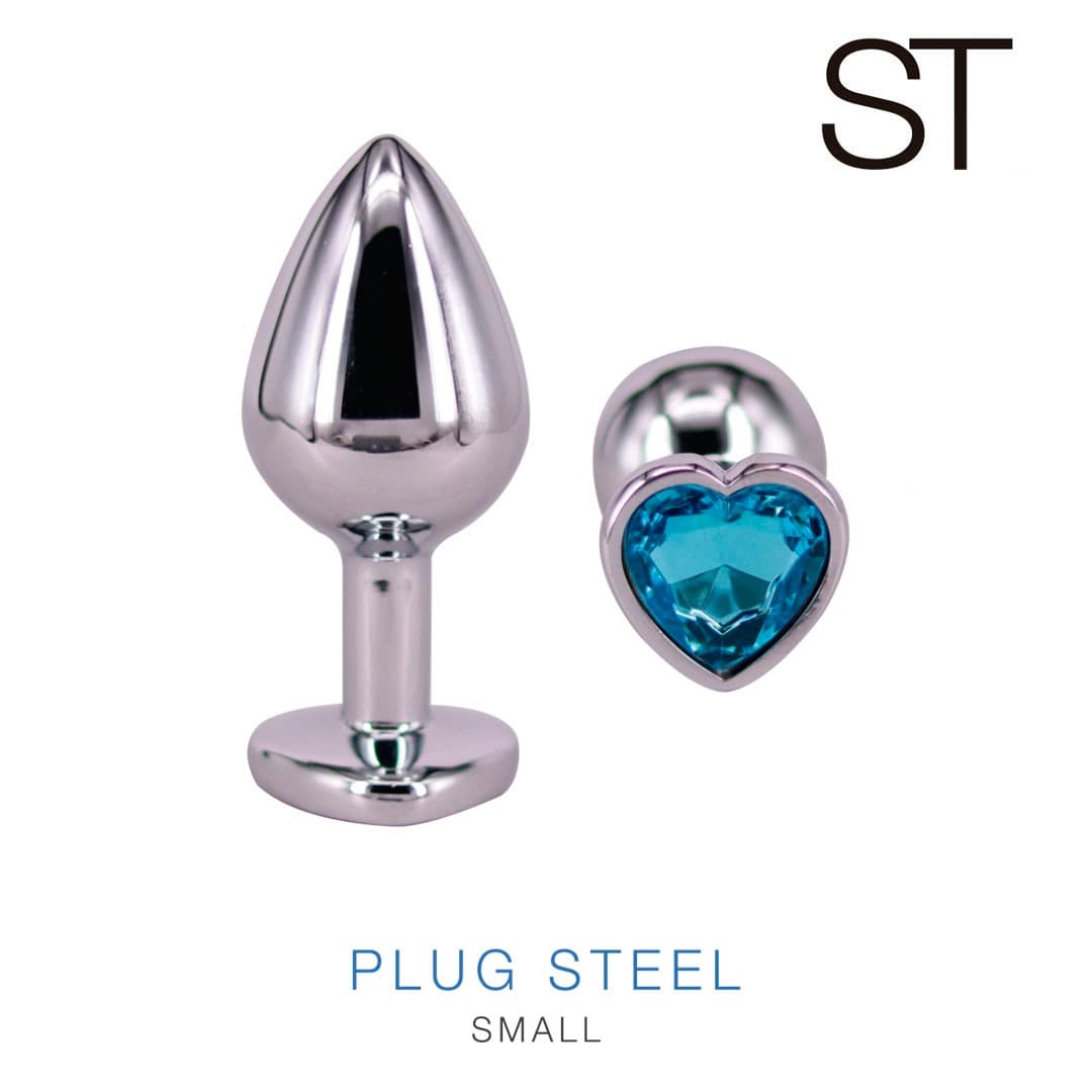Plug anal Steel Small - Plateado