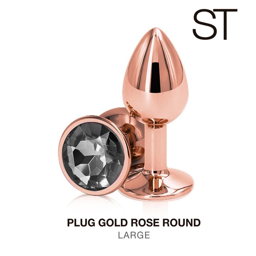 Rose gold plug large