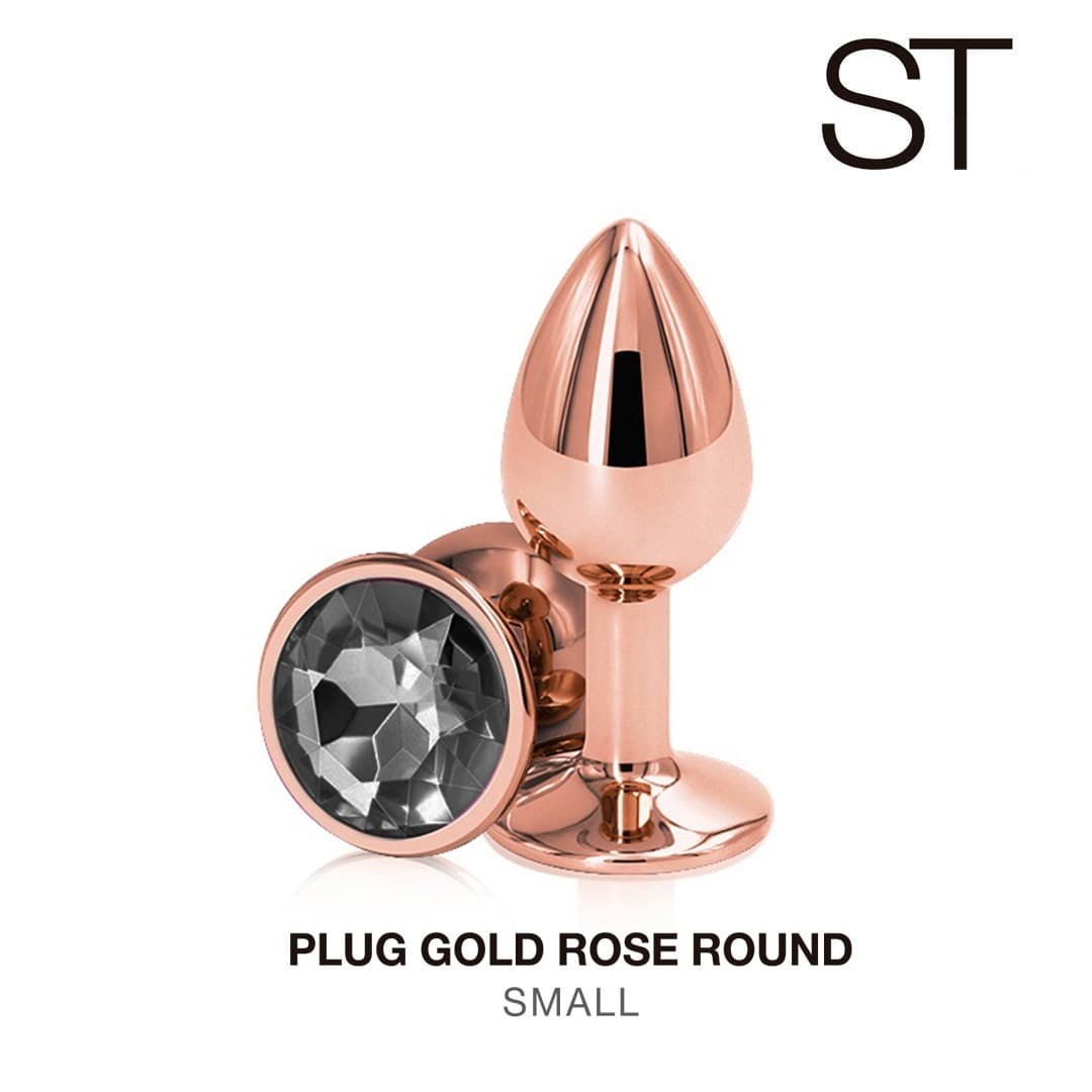Plug anal rose gold small