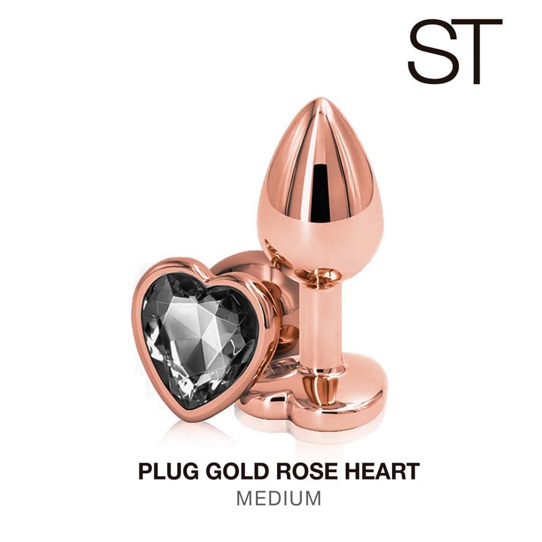 Plug anal rose gold Medium