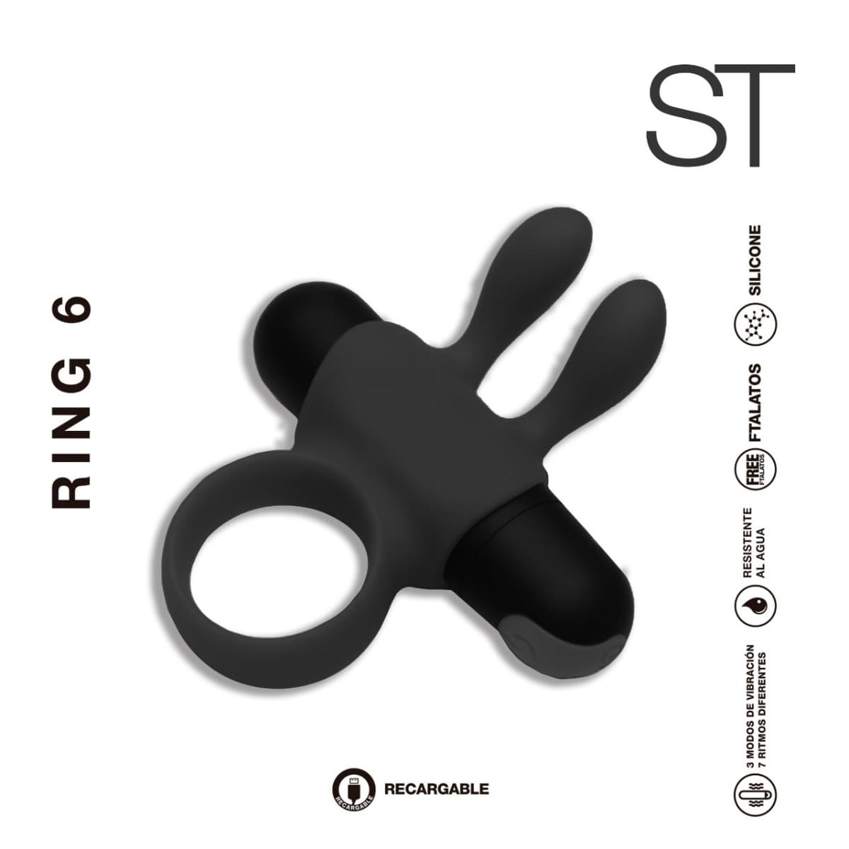 Ring 6 - Negro