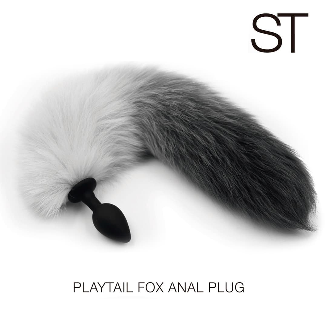 Silicona Playtail Fox - Negro