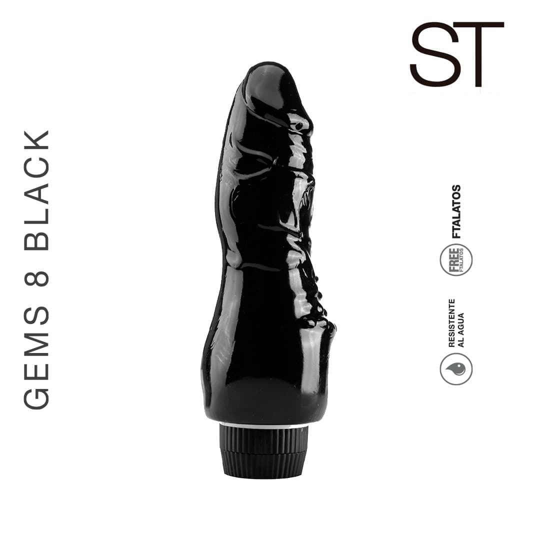 Vibrador Gems 8 black
