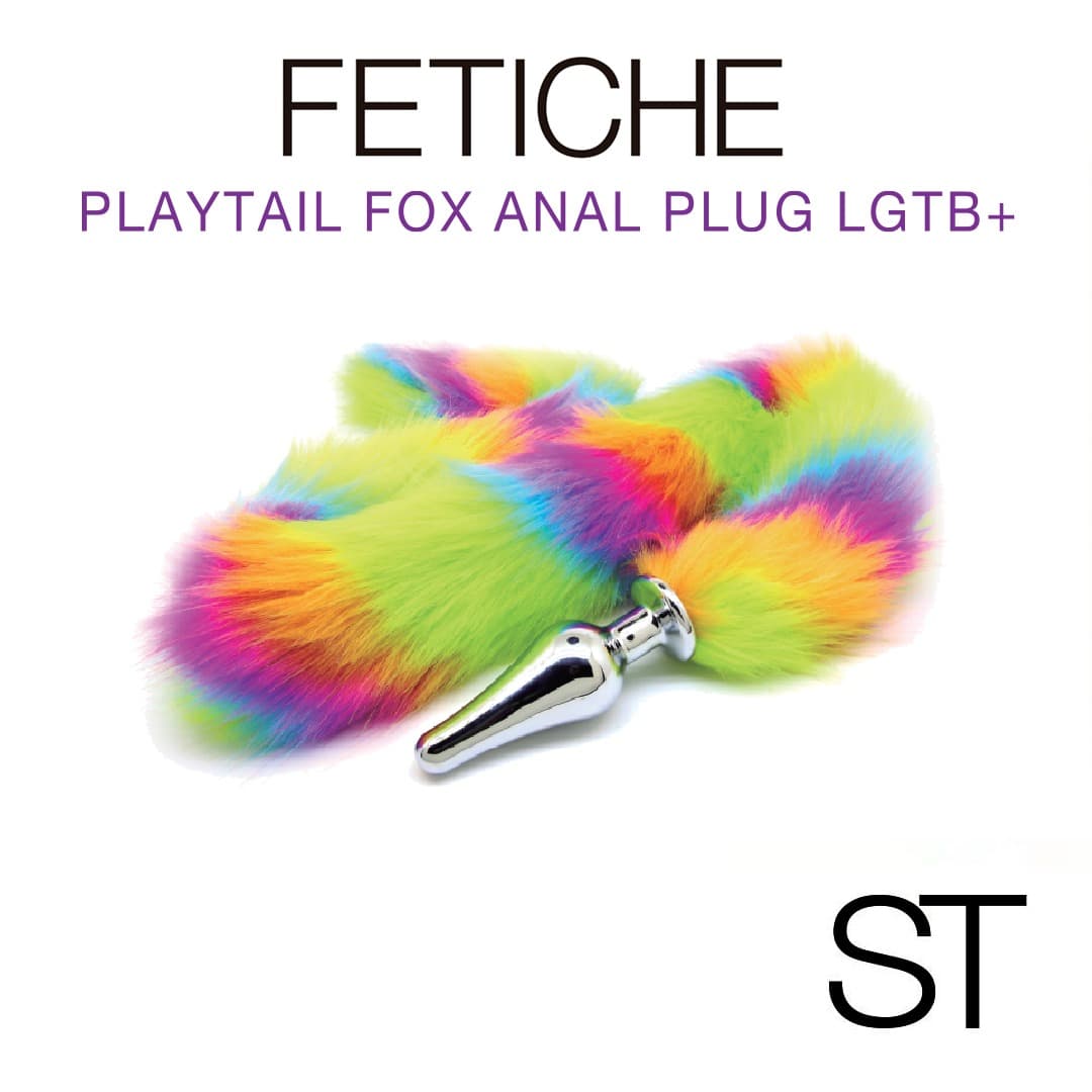 Playtail fox anal plug lgtb+