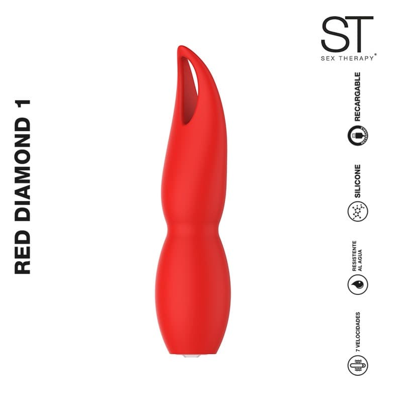 Estimulador clitoriano Red diamond 1