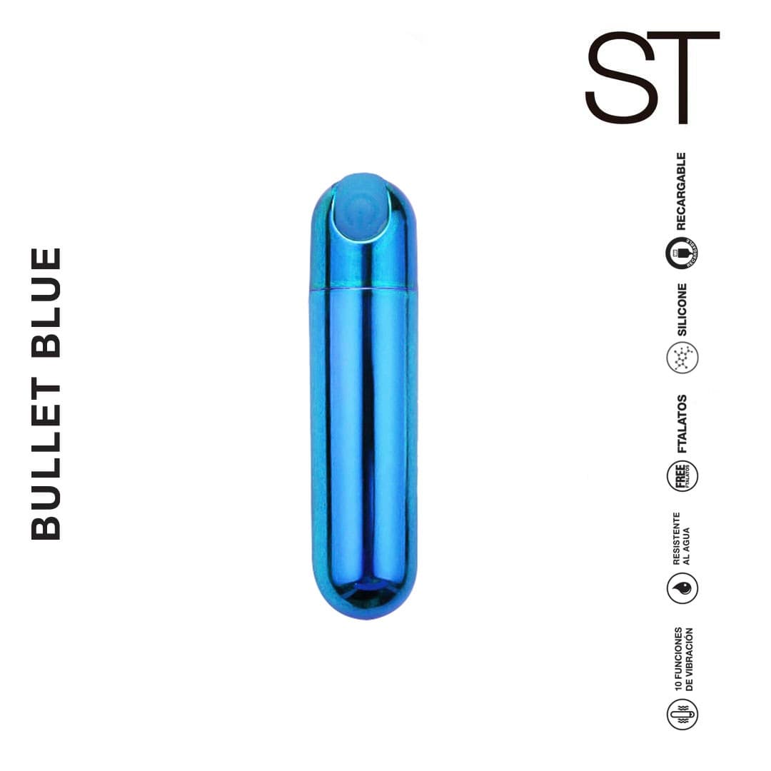 Estimulador de clitoris Bullet Blue
