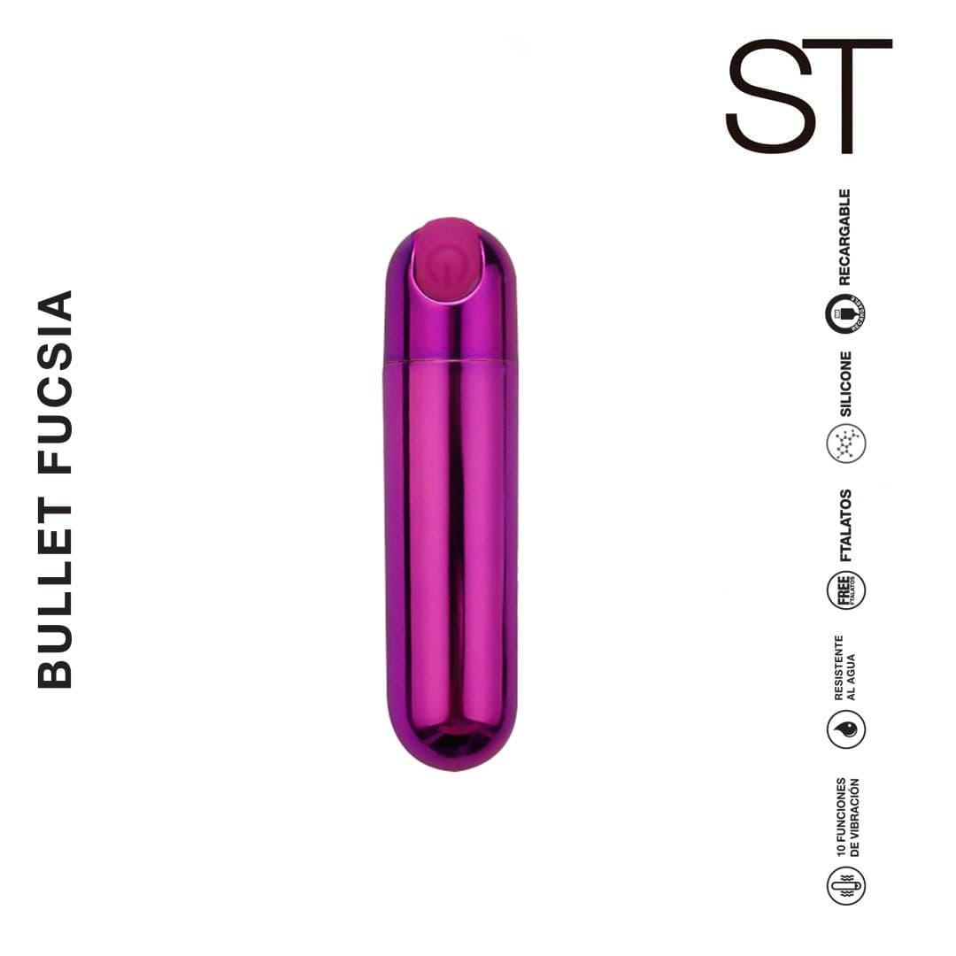 Estimulador de clitoris Bullet Fucsia