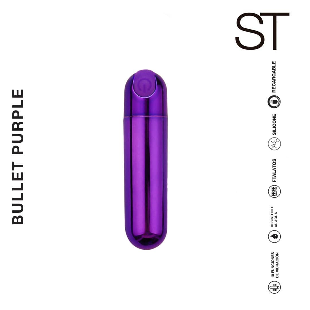 Estimulador de clitoris Bullet Purple