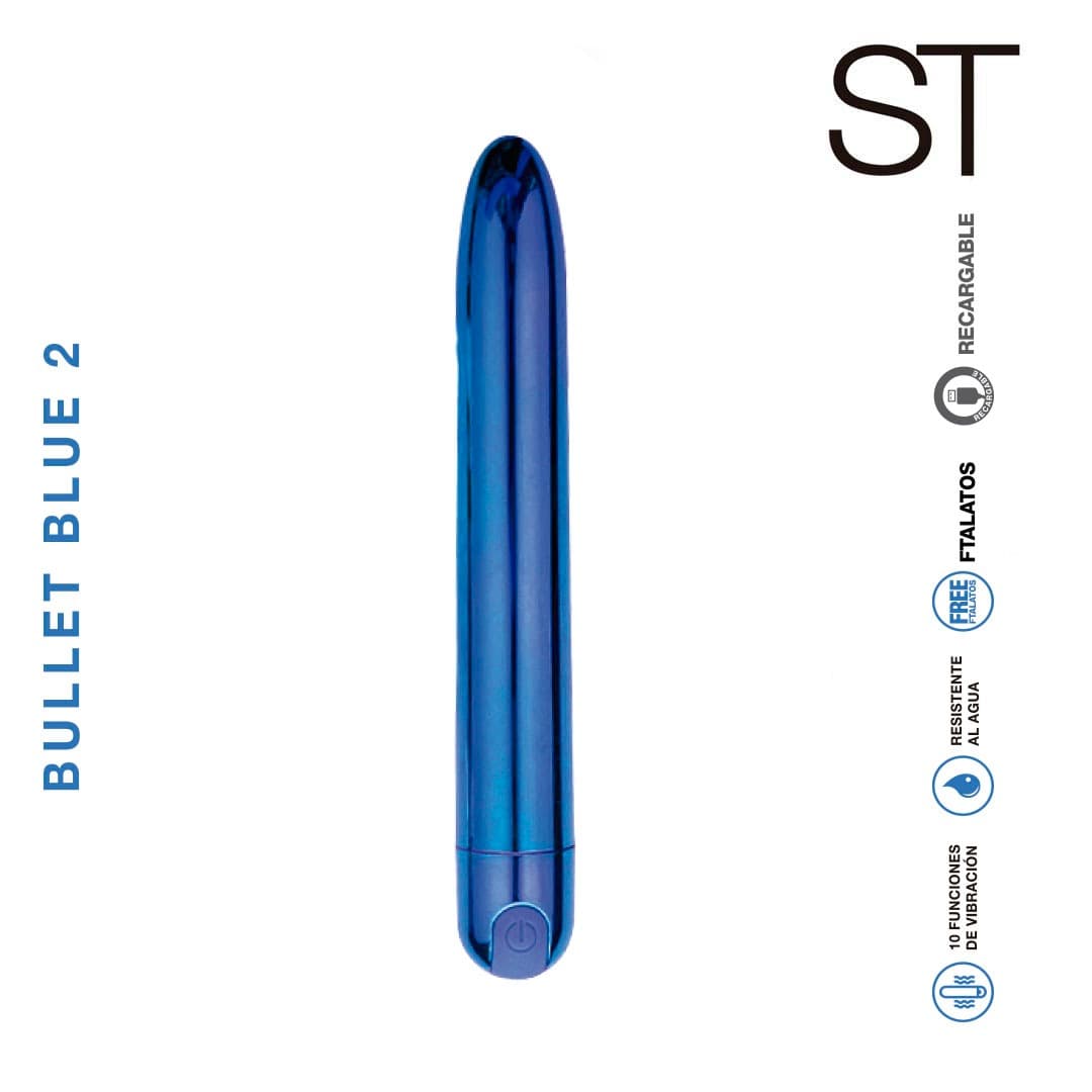 Estimulador de clitoris Bullet Blue 2