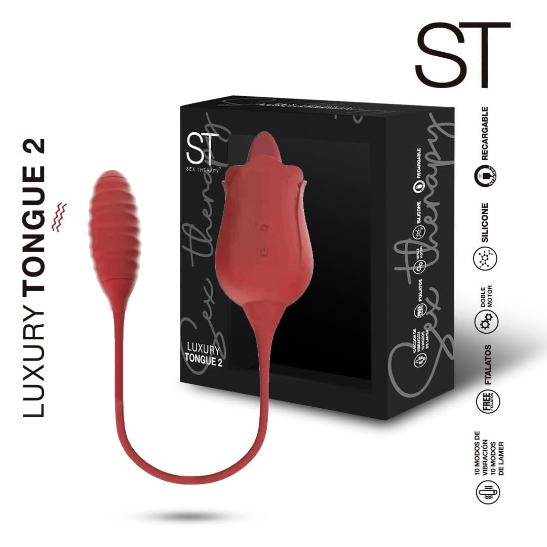 Doble estimulador Luxury Tongue 2