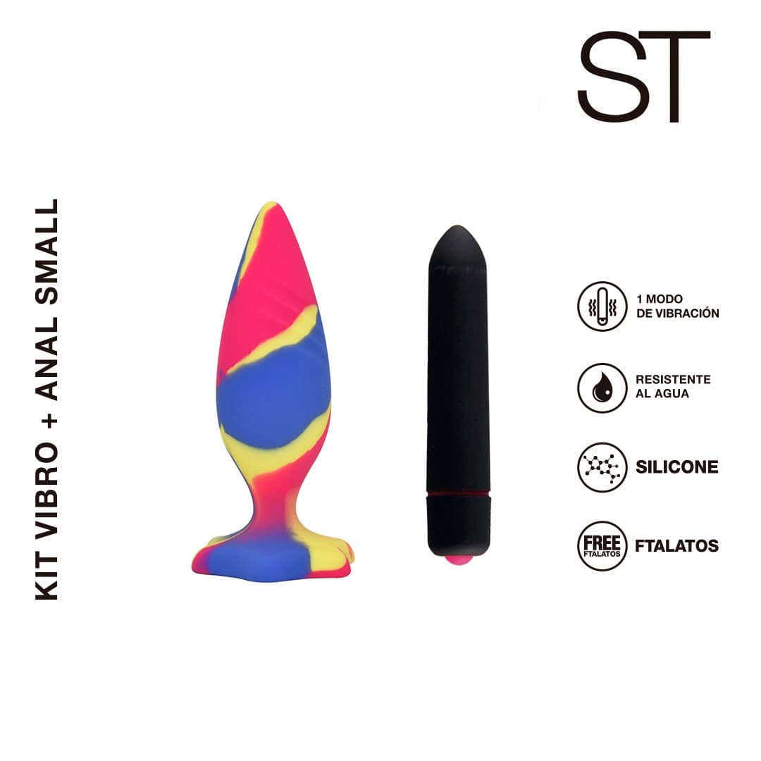 Vibrador anal Kit Vibro + Anal Small
