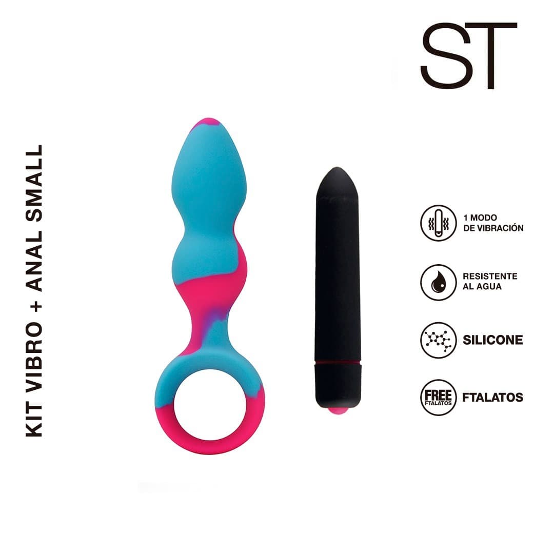 Vibrador anal Kit Vibro + Anal Small