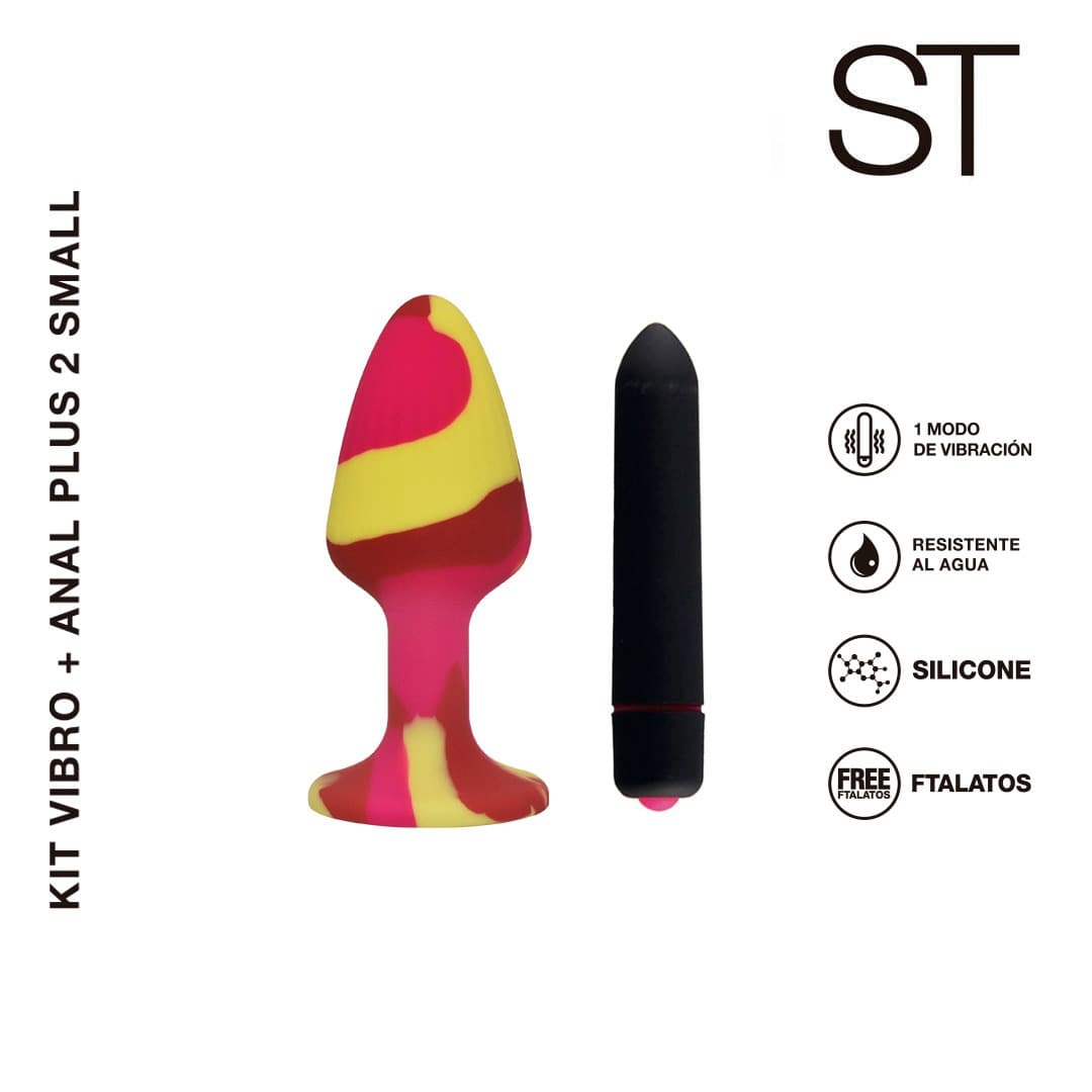 Vibrador anal Kit Vibro + Anal Plug Small