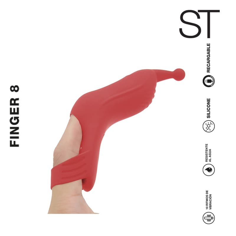 Vibrador para dedo Finger 8