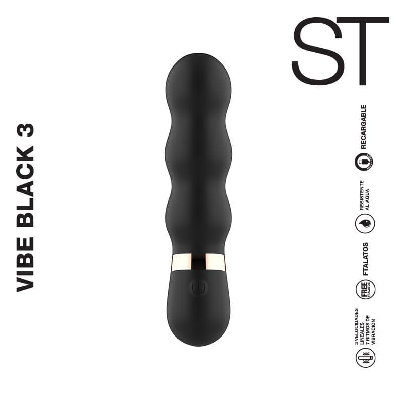 Estimulador clitoriano Vibe Black 3