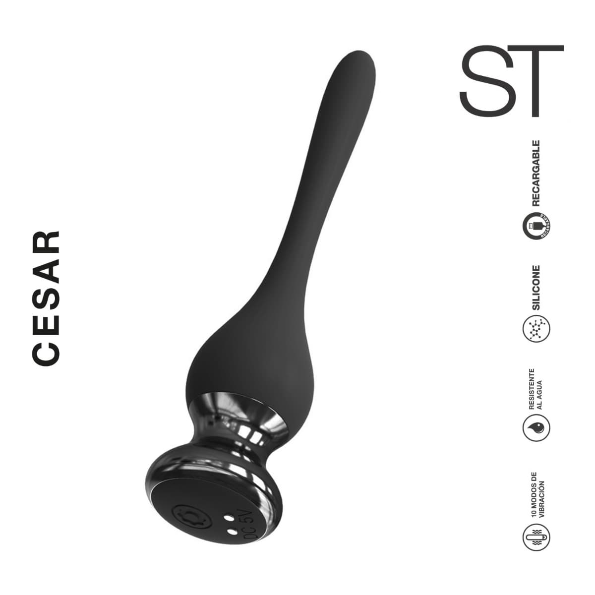 Vibrador anal Cesar