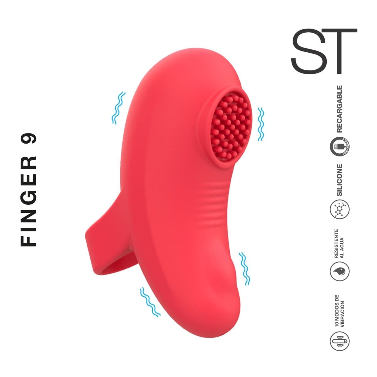 Estimulador de clitoris Finger vibe 9