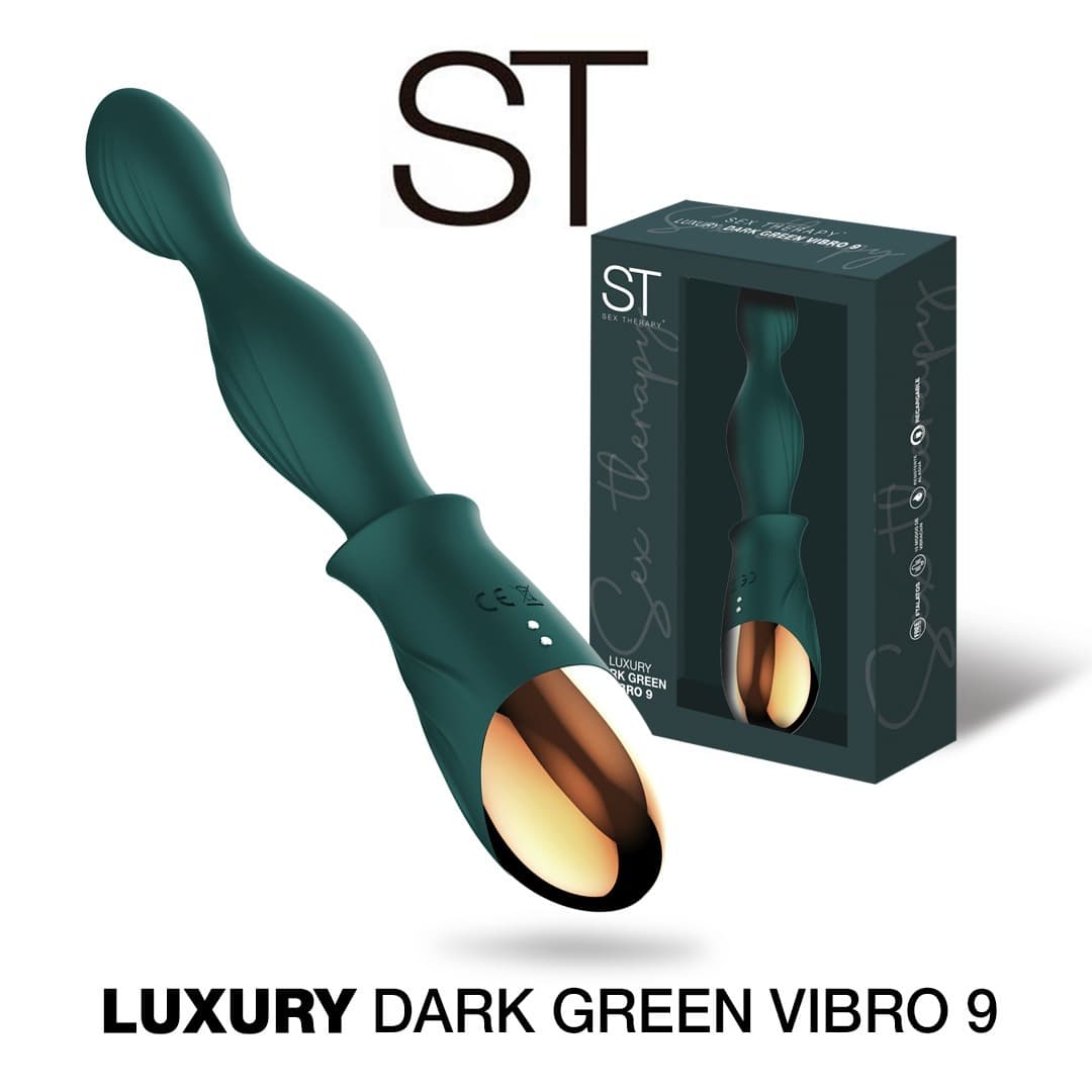 Vibrador Luxury Dark Green Vibro 9